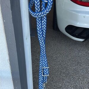 NEW Royal Blue Rhinestone Barrel Reins